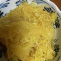 ちゃぎー's cooksnap of when they made そうめんかぼちゃ（錦糸瓜）の塩きんぴら.