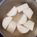 か～ぽ☆'s cooksnap of when they made 大根の下茹で 研ぎ汁無し 片栗粉で代用.