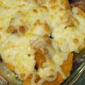 ゆんやともも's cooksnap of when they made 鶴首かぼちゃのマヨチーズ焼き.