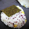ｅｋ４'s cooksnap of when they made お弁当に♪ゆかりと沢庵のおにぎり.