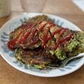 ももぽん1206's cooksnap of when they made ほうれん草のオートミールパンケーキ.