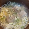 わたるんママ's cooksnap of when they made つみれのお味噌汁.