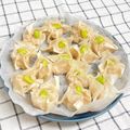 ゆづキッチン's cooksnap of when they made 鶏ひき肉のあっさりシュウマイ.