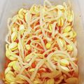 ブランシュkuu's cooksnap of when they made 赤と白の豆もやしナムル～～　.