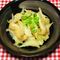 tokotann's cooksnap of when they made キャベツの芯と薄揚げの炊いたん.