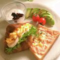 とのチャマ's cooksnap of when they made 簡単カフェ風ワンプレートアボカドの切り方.