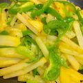 やよい・M's cooksnap of when they made じゃがいもとピーマンの塩炒め.