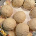 うさうさタイム's cooksnap of when they made おばあちゃんの手作りまんじゅう.