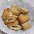 きらり流れ星's cooksnap of when they made 厚揚げとチクワの田楽味噌炒め☆.