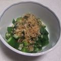 きらり流れ星's cooksnap of when they made 簡単副菜！オクラとワカメのめんつゆ和え.