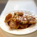かっちゃん杉's cooksnap of when they made 蓮根の豚肉巻〜チリソース甘辛照り焼き.