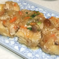 きらり流れ星's cooksnap of when they made 揚げ出し豆腐しょうがきのこあんかけ.
