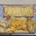 きらり流れ星's cooksnap of when they made サクサクりんごトースト.