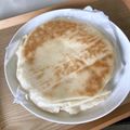 あす♘'s cooksnap of when they made フライパンで作る生米パン♪家のお米使用！.