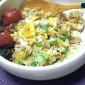 マックマチダ's cooksnap of when they made 簡単★卵と豚ひき肉のチャーハン♬.