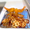 かっちゃん杉's cooksnap of when they made 素揚げ レンコンチップス.