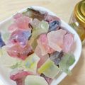 5kids＊mam's cooksnap of when they made 意外と簡単☆食べられる宝石☆琥珀糖☆.