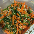 かとうももか's cooksnap of when they made 簡単副菜☆ほうれん草と人参のごま和え.