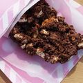 フランボワーズ415's cooksnap of when they made 乾パンで簡単チョコクランチ♪.