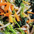 ☆まりもキッチン☆'s cooksnap of when they made ほうれん草ともやしの胡麻和え.