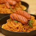 Nakatojias's cooksnap of when they made 鉄板ナポリタン焼きそば.