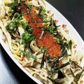 氷室☆蘭's cooksnap of when they made いくらと長芋のめんつゆパスタ.
