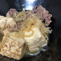 ple510's cooksnap of when they made 牛肉と豆腐の簡単すき焼き風.