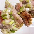 yukimi1225's cooksnap of when they made キャベツの肉巻き　ネギ塩白だしソースかけ.