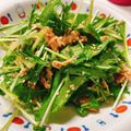 ここまり☆'s cooksnap of when they made モリモリ食べれる水菜とシーチキンのサラダ.