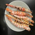 ボボモン's cooksnap of when they made 有頭エビの簡単塩焼き（１本９８円ぐらい）.