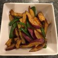 nonpy96's cooksnap of when they made サツマイモピーマン甘辛炒め(簡単).