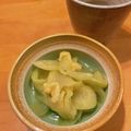 シャティヨ's cooksnap of when they made ずいきと松山揚げの含め煮.