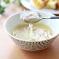 runa10's cooksnap of when they made キクコのじゃがいもとベーコンのスープ.