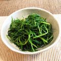 おじ☆さん's cooksnap of when they made ☼しゃっきり♪おかひじきの辛子醤油和え.