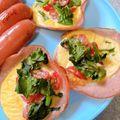 しゅがー♡らびっと's cooksnap of when they made お弁当に★簡単エッグハムカップ.