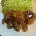 agoagoかあさん's cooksnap of when they made 自信作！四日市のトンテキ、ガッツリと。.