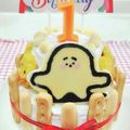 在宅勤務のおじさん's cooksnap of when they made １歳の誕生日ケーキ.