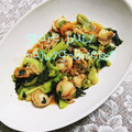 ひトみ's cooksnap of when they made ホタテと小松菜のオイスター炒め.