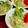 ルぴあ's cooksnap of when they made もやしと水菜のナムル.