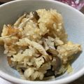 Amerixx's cooksnap of when they made 《ストウブ》お鍋で秋のきのこ炊き込みご飯.