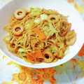 ふうはっちゃん's cooksnap of when they made ちくわで焼きそば.