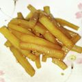 ちゃちゅ2's cooksnap of when they made 簡単一品＊大根のきんぴら.