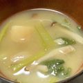 クックM6DK2O☆'s cooksnap of when they made 小松菜としめじのお味噌汁.