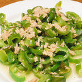 vabochan's cooksnap of when they made ほんとに無限だった！無限ピーマン♡.