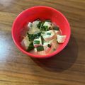 まめ郎's cooksnap of when they made 鶏肉の茹で汁で…ネギたっぷり春雨スープ.