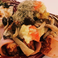 私市ビッキーズ津門巳's cooksnap of when they made “とんかつポテサラしめじハム巻きとろろ”.
