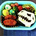 景と浩's cooksnap of when they made キャラ弁 恐竜.