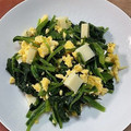 ヌーシ's cooksnap of when they made 懐かしい給食！ほうれん草の卵チーズ和え.