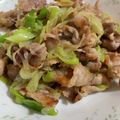 にこぷん♡￫ܫ￩♡'s cooksnap of when they made 豚バラ肉のネギ塩炒め.