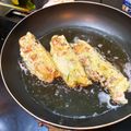 サニブニ's cooksnap of when they made ★リメイク★ポテサラちくわの天ぷら.